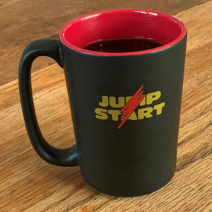 official Jump Start coffee mug